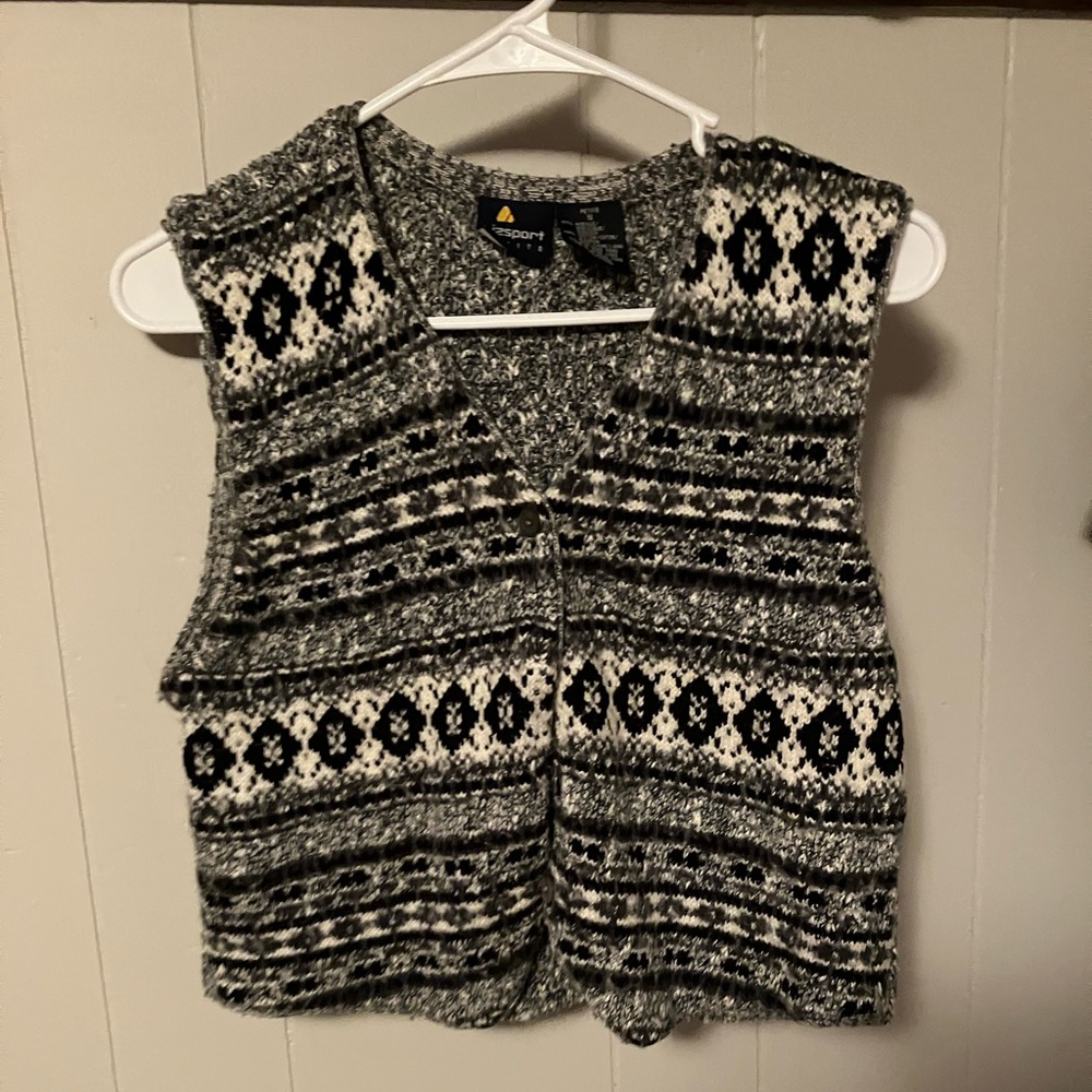 Vintage Liz Claiborne Sweater Vest